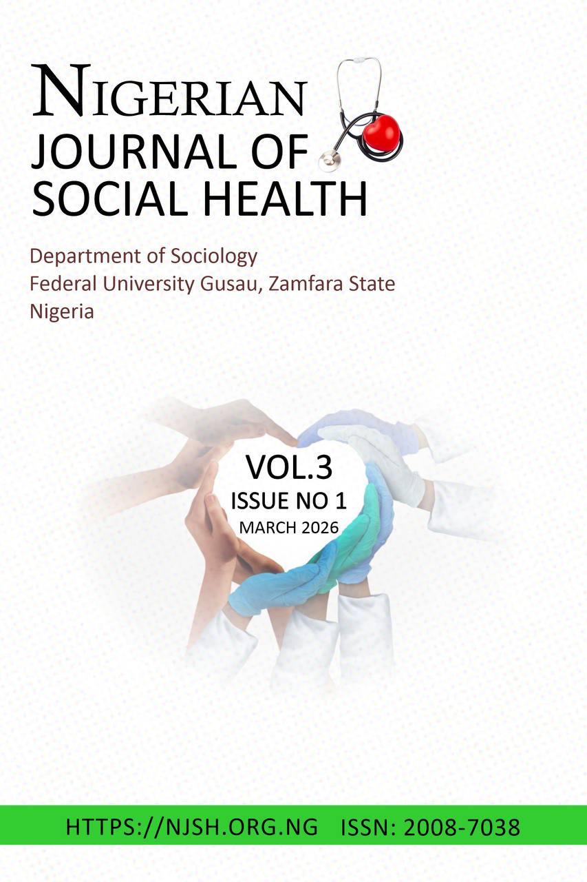 					View Vol. 3 No. 1 (2026): Nigerian Journal of Social Health
				